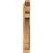Ekena Millwork Olympic Slat Smooth Outlooker, Western Red Cedar, 5 1/2"W x 26"D x 38"H OUT06X26X38OLY06SWR - alternate 2